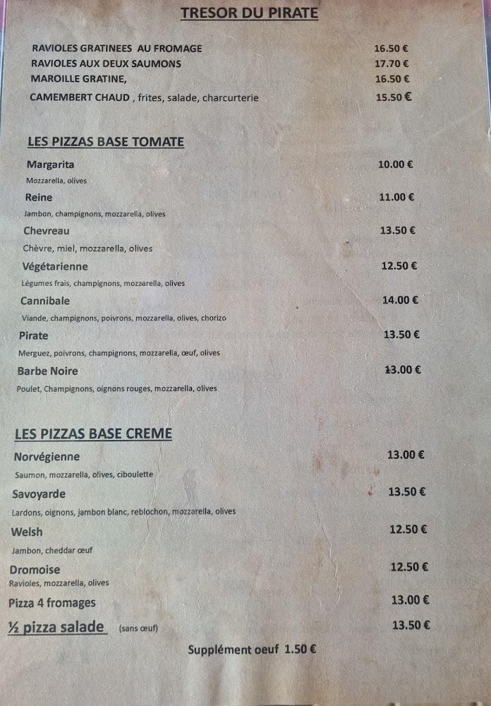 La guinguette du pirate - Menu Image 2